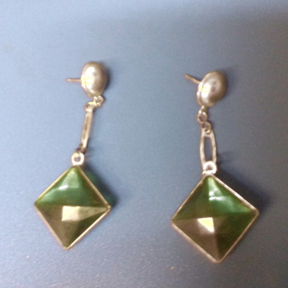 Vintage pierced earrings